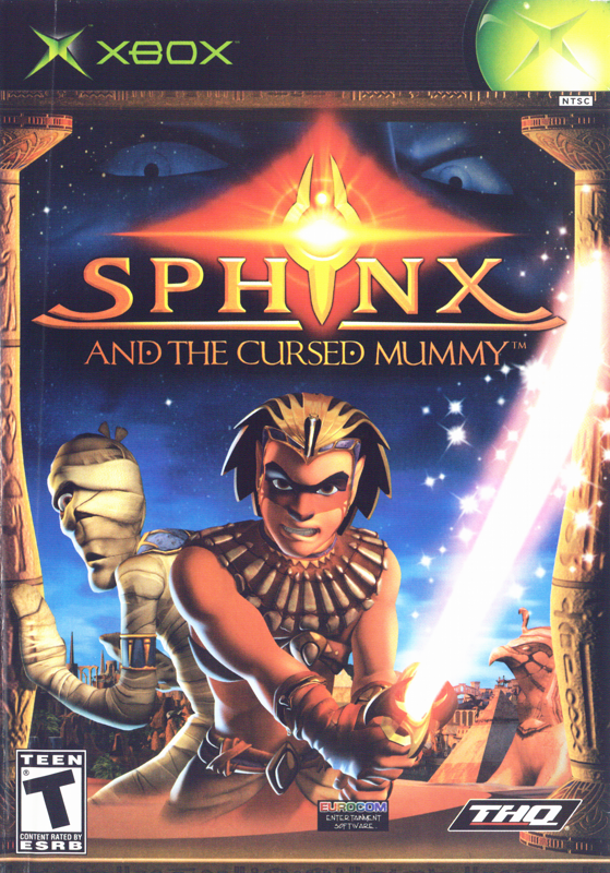 Sphinx and the Cursed Mummy box art for Xbox
